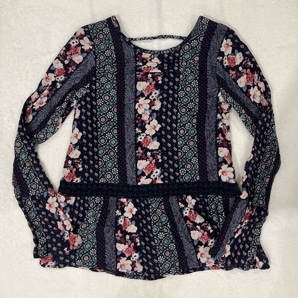 Abercrombie Kids Floral Blouse - Size 15/16